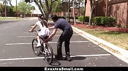 ExxxtraSmall - Cute Biker Learns To Ride Cock