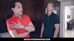 Two Dad's Swap Hot Teen Daughters