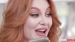 Pornworld - Horny Redhead MILF Lacey Lenon Takes Revenge on Ex by Fucking the Pool Cleaner